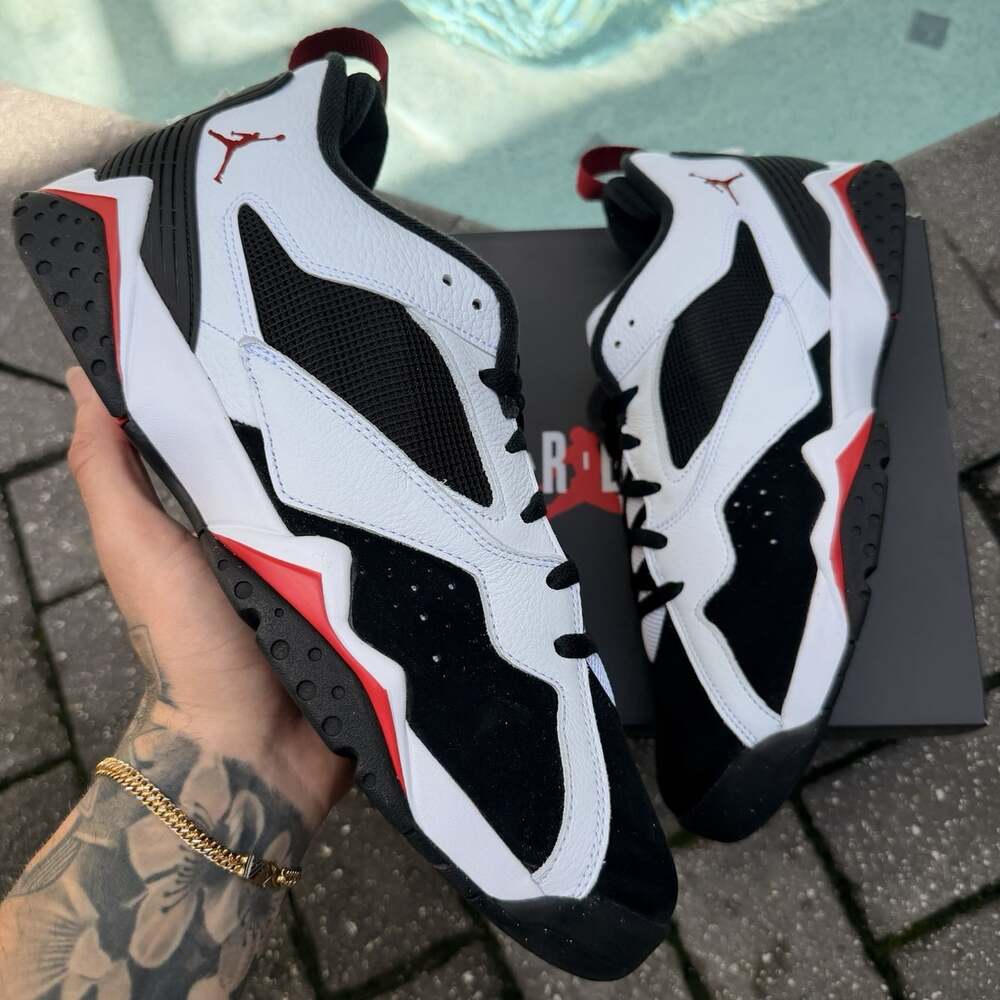 NIKE AIR JORDAN MVP 92 WHITE GYM RED BLACK HQ3950-103 MEN’S SIZE 13 NEW